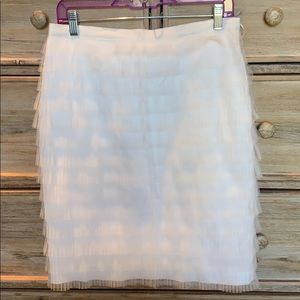 Ann Taylor Ruffle Skirt